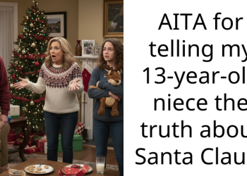 AITA for telling my 13-year-old niece the truth about Santa Claus?