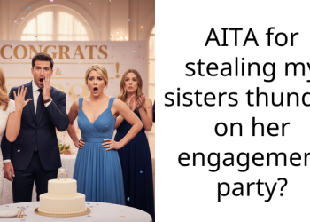 AITA for stealing my sisters thunder on her engagement party?