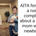 AITA for filing a noise complaint about a single mom with a newborn?
