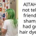 AITAH for not tell my friend my shampoo had green hair dye in it?