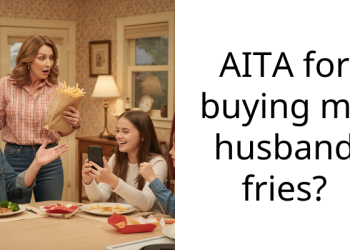 AITA for buying my husband fries?
