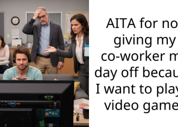 AITA for not giving my co-worker my day off because I want to play a video game?