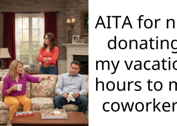 AITA for not donating my vacation hours to my coworker?