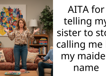 AITA for telling my sister to stop calling me by my maiden name