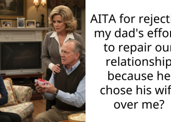 AITA for rejecting my dad’s efforts to repair our relationship because he chose his wife over me?