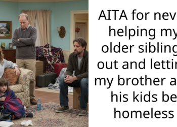 AITA for never helping my older siblings out and letting my brother and his kids be homeless