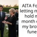 AITA For not letting my MIL hold my 3 month old at my brothers funeral