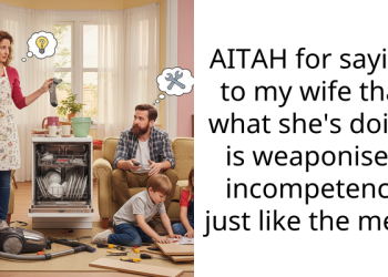 AITAH for saying to my wife that what she’s doing is weaponised incompetence just like the men?