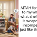 AITAH for saying to my wife that what she’s doing is weaponised incompetence just like the men?