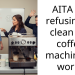 AITA for refusing to clean the coffee machine at work?