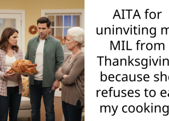 AITA for uninviting my MIL from Thanksgiving because she refuses to eat my cooking?