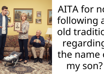 AITA for not following an old tradition regarding the name of my son?