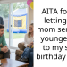AITA for not letting this mom send her younger son to my son’s birthday party?