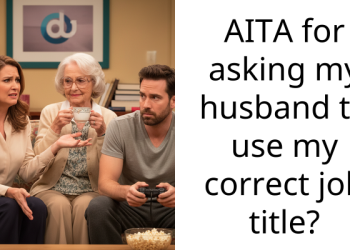 AITA for asking my husband to use my correct job t*tle?