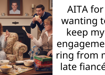 AITA for wanting to keep my engagement ring from my late fiancé?