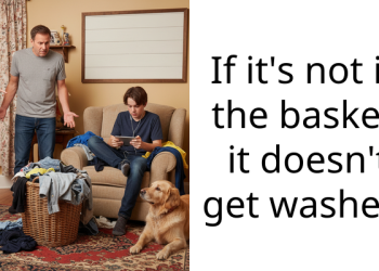 If it’s not in the basket, it doesn’t get washed!