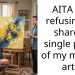 AITA for refusing to share a single piece of my mom’s art?