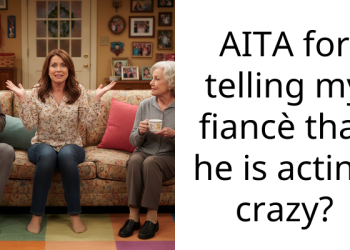 AITA for telling my fiancè that he is acting crazy?
