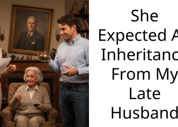 She Expected An Inheritance From My Late Husband