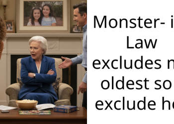 Monster- in- Law excludes my oldest so I exclude her