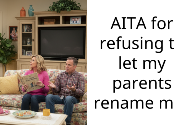AITA for refusing to let my parents rename me?