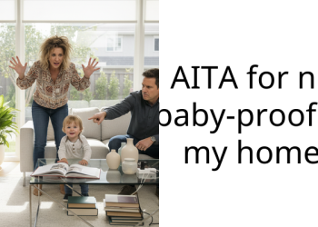 AITA for not baby-proofing my home?
