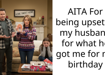 AITA For being upset at my husband for what he got me for my birthday