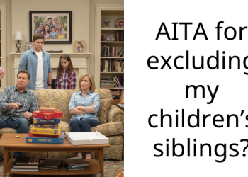 AITA for excluding my children’s siblings?
