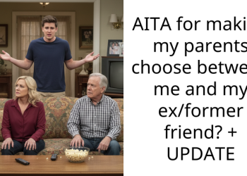 AITA for making my parents choose between me and my ex/former friend? + UPDATE