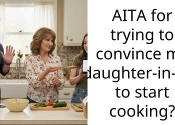 AITA for trying to convince my daughter-in-law to start cooking?