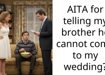 AITA for telling my brother he cannot come to my wedding?