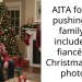 AITA for not pushing my family to include my fiancée in Christmas card photos?