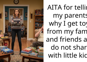 AITA for telling my parents why I get toys from my family and friends and do not share with little kids.