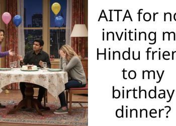 AITA for not inviting my Hindu friend to my birthday dinner?