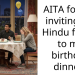 AITA for not inviting my Hindu friend to my birthday dinner?