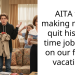 AITA for making my son quit his part time job to go on our family vacation?