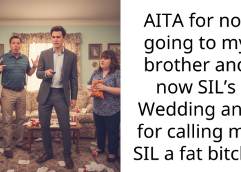 AITA for not going to my brother and now SIL’s Wedding and for calling my SIL a fat b**ch?