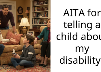 AITA for telling a child about my disability?