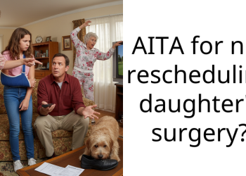 AITA for not rescheduling daughter’s surgery?