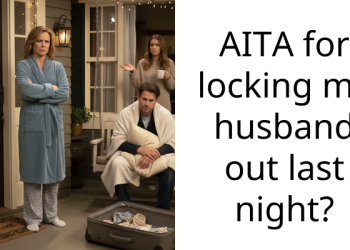 AITA for locking my husband out last night?