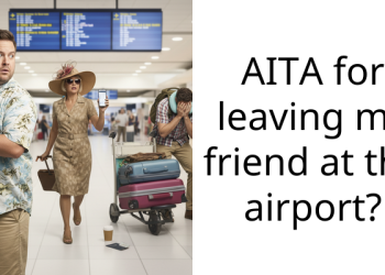 AITA for leaving my friend at the airport?