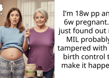 I’m 18w pp and 6w pregnant. I just found out my MIL probably tampered with my birth control to make it happen.