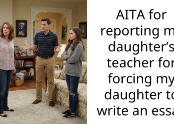 AITA for reporting my daughter’s teacher for forcing my daughter to write an essay