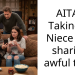 AITA – Taking in Niece and sharing awful texts