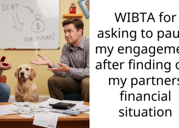 WIBTA for asking to pause my engagement after finding out my partners financial situation