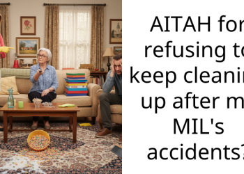 AITAH for refusing to keep cleaning up after my MIL’s accidents?