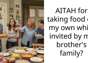 AITAH for taking food on my own while invited by my brother’s family?