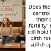 Does the “more control over their own fertility” reason still hold for why birth rates are still dropping?