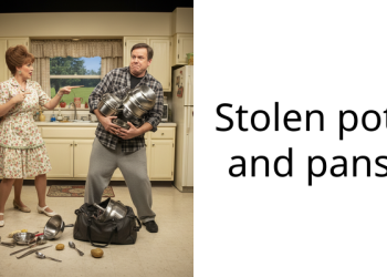 Stolen pots and pans!