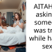AITAH for asking if someone was trans while having s*x?